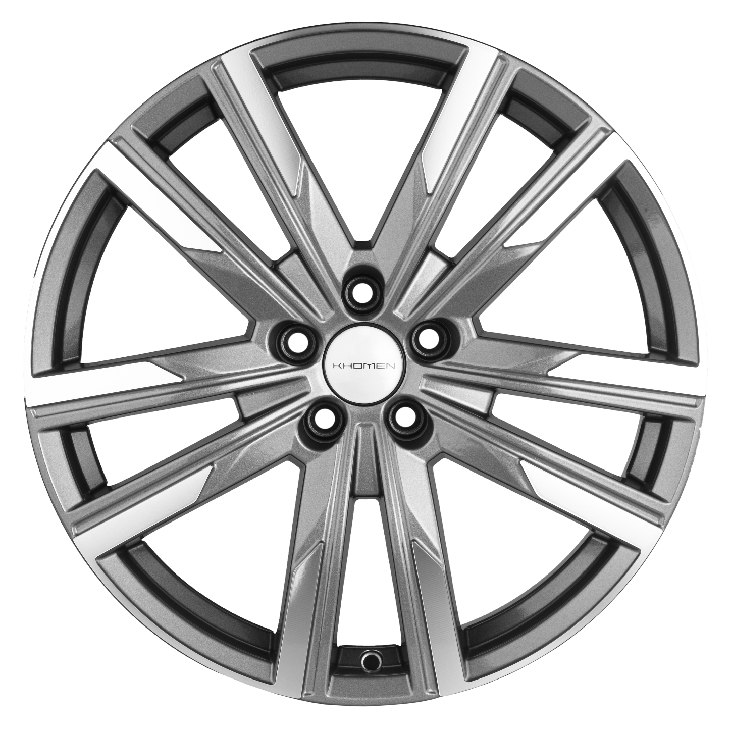 Колесный диск KHOMEN KHW1905 7,5х19/5x114,3 D60,1 ET35 GRAY-FP